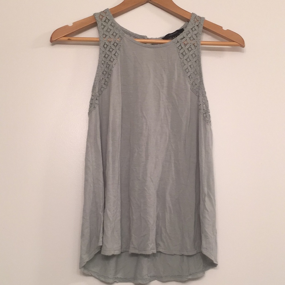 Forever 21 light green shirt Size S